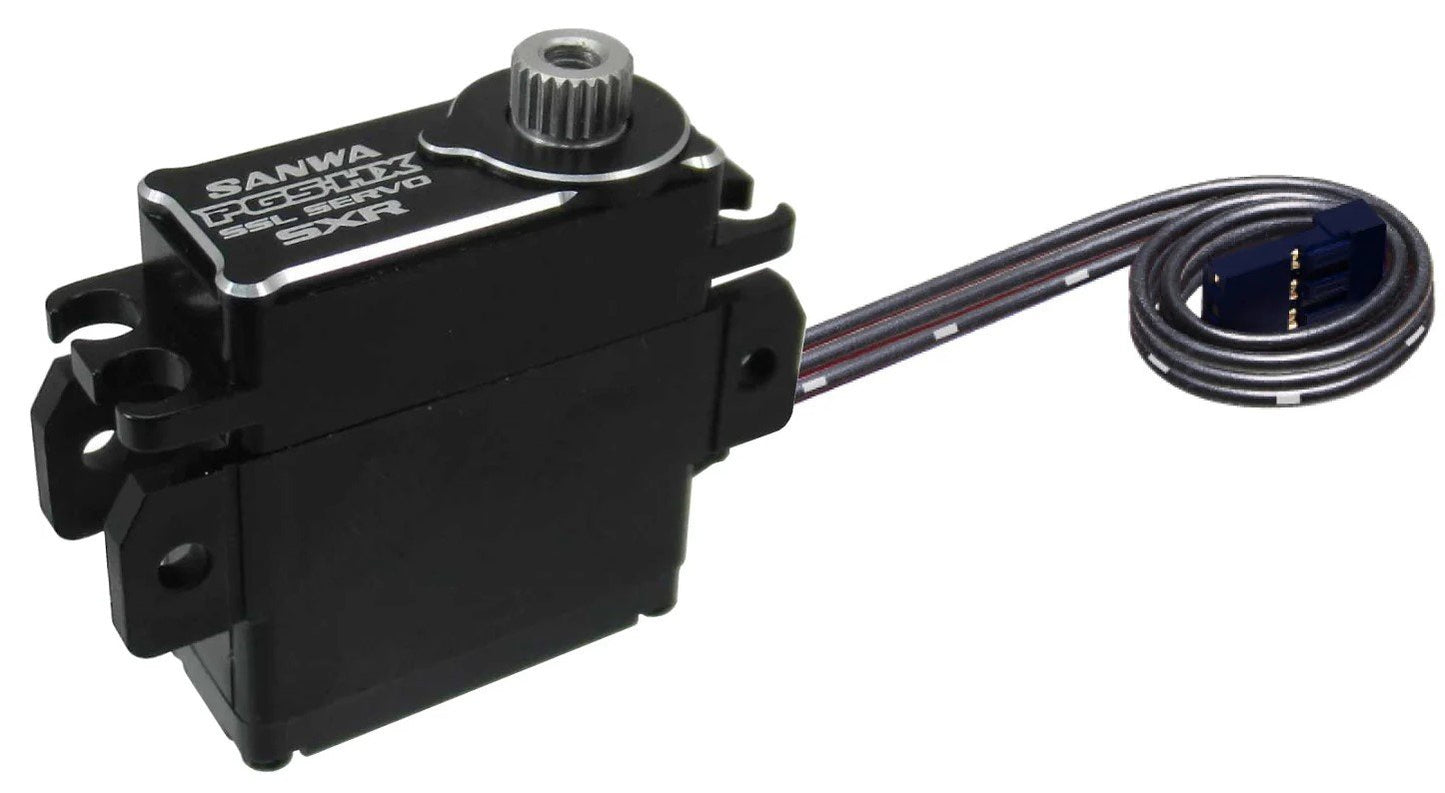 Sanwa PGS-HX Programmable SXR Mini Servo – Alum