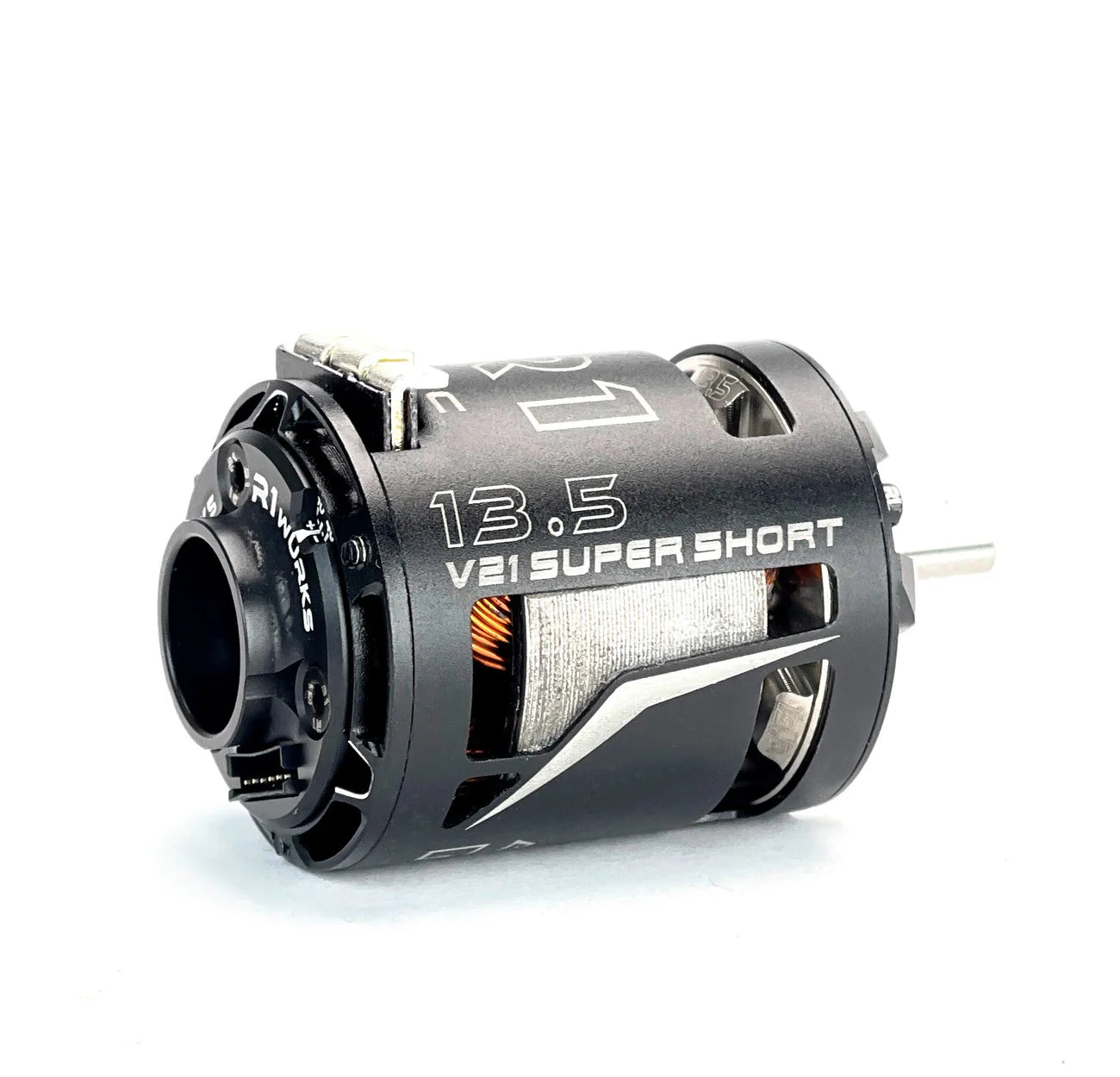 R1WURKS 13.5 V21 Super Short Motor Hand Picked Stator and Aligned Sensor