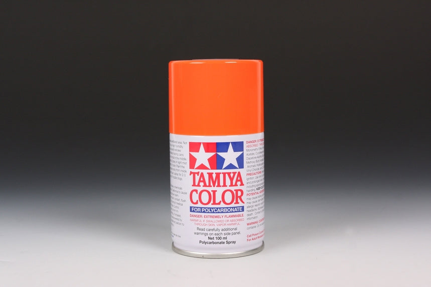 Tamiya Polycarbonate Spray Paint PS-7 Orange