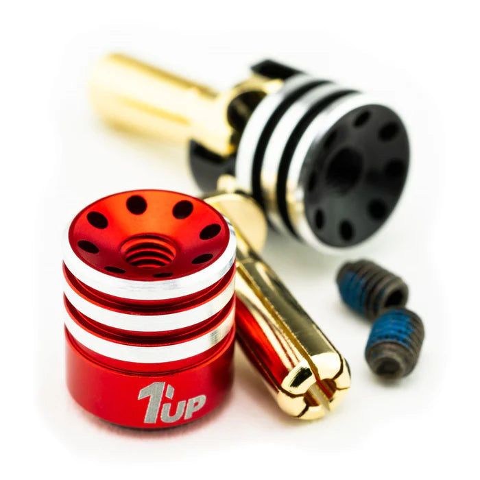 1UP 4mm Heatsink Bullet Plugs & Grips