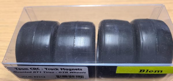 Mounted RT1 Rubber Tires on GTR Wheels (4) – BLEM