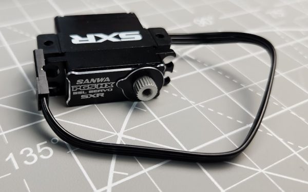 Sanwa PGS-HX Programmable SXR Mini Servo – Alum