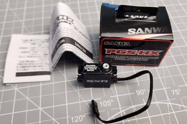 Sanwa PGS-HX Programmable SXR Mini Servo – Alum