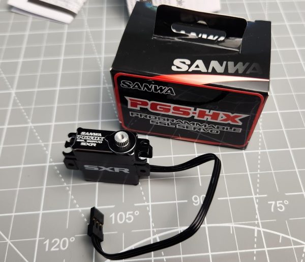 Sanwa PGS-HX Programmable SXR Mini Servo – Alum