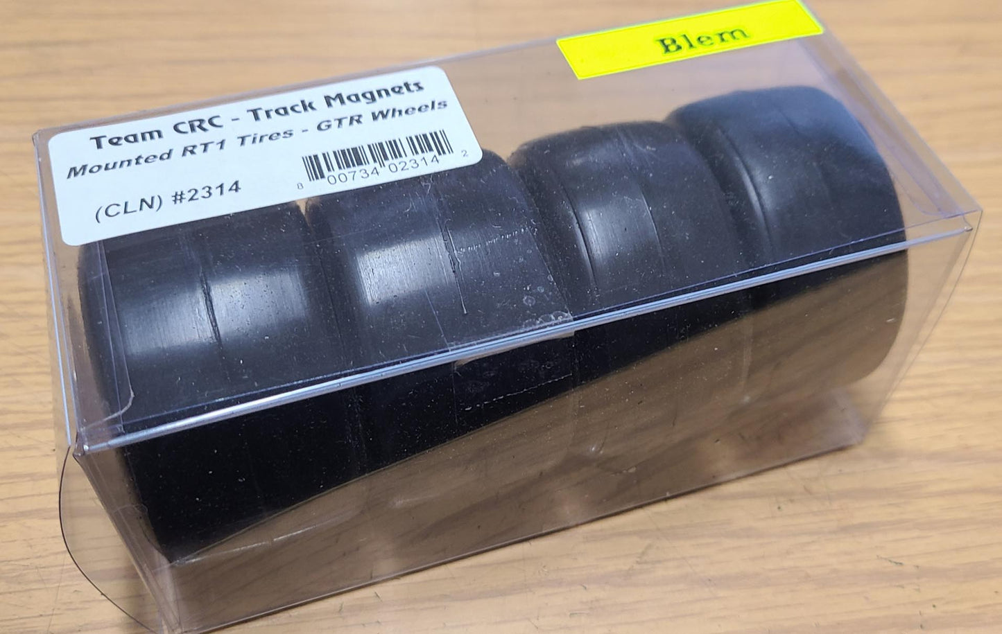 Mounted RT1 Rubber Tires on GTR Wheels (4) – BLEM