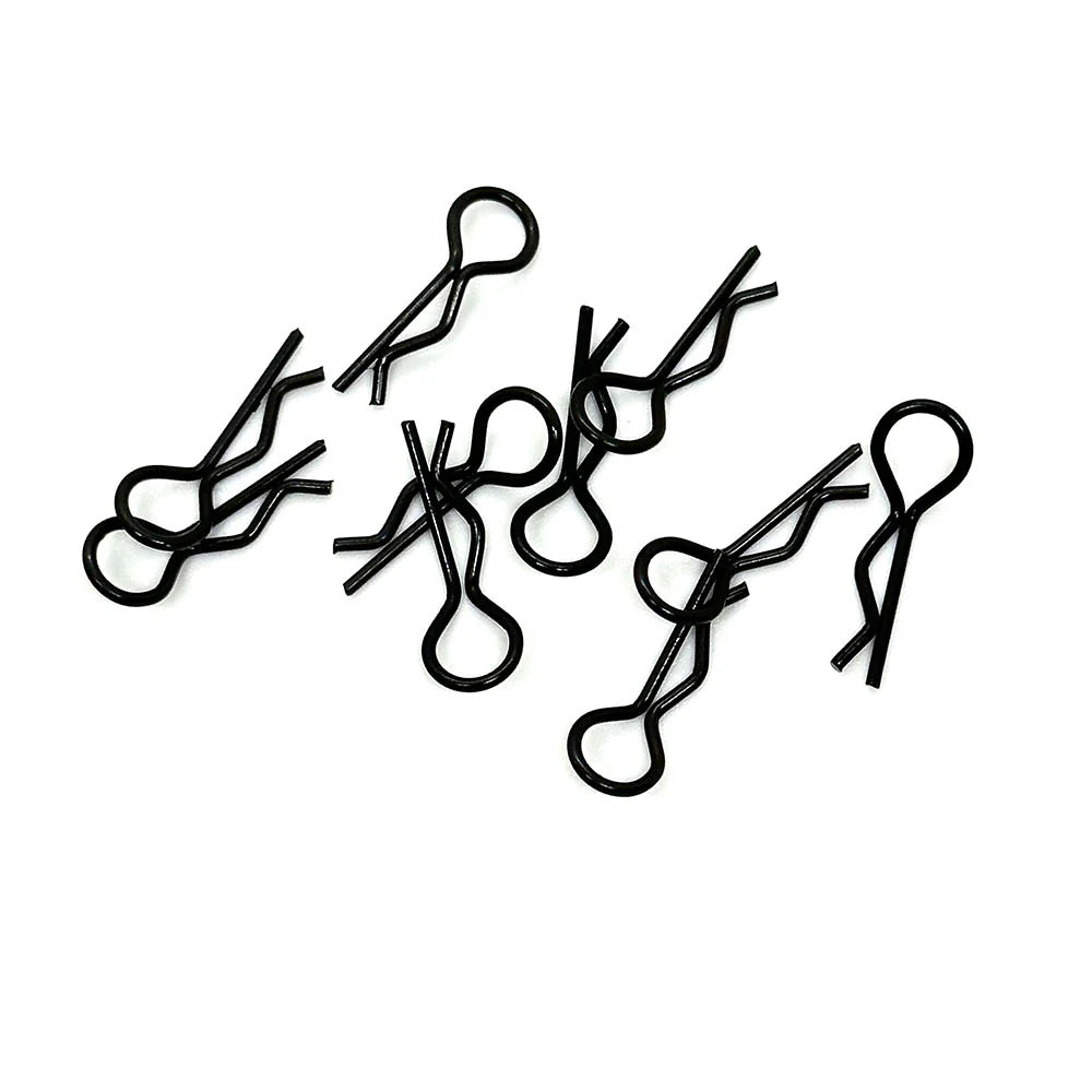 Team Zombie 1:10 Small Body Clip - Z-Black (10)