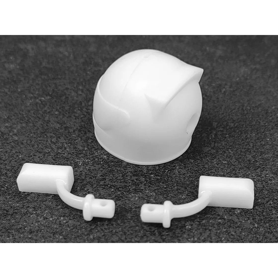 Bittydesign Universal F1 Plastic Helmet incl. Mirrors - White