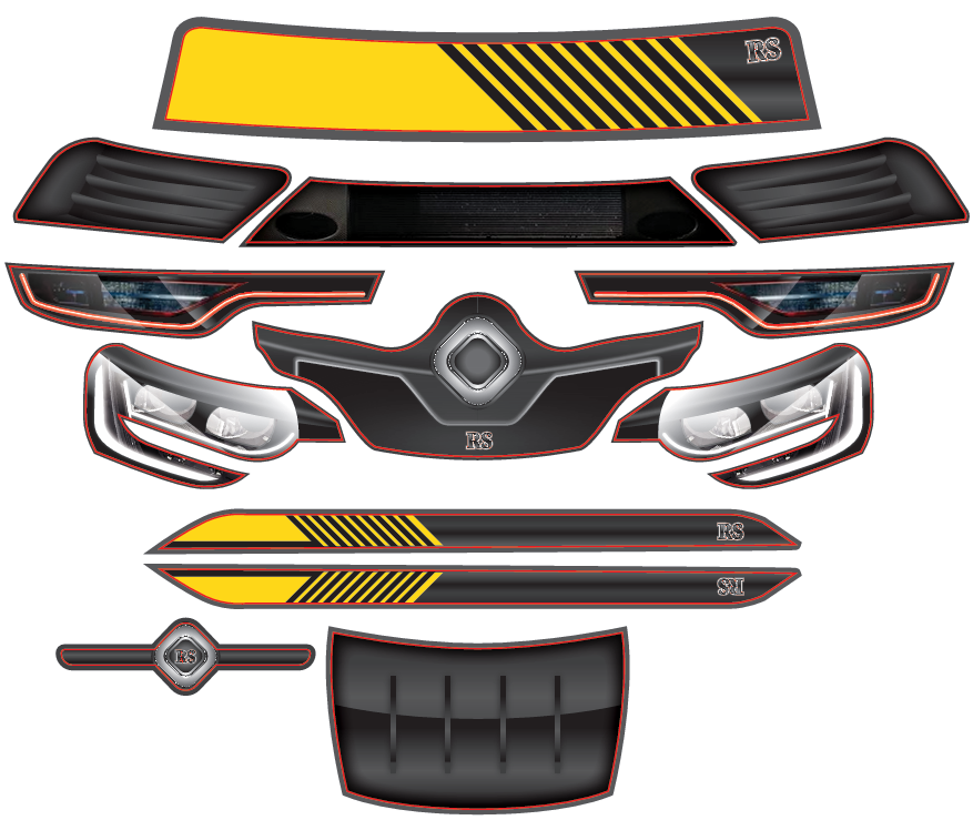 SR-31 Super2FT 1/10 FWD Frontie body