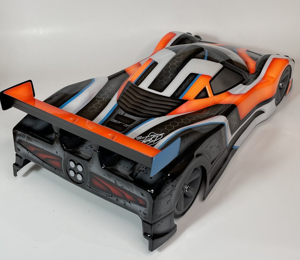 SuperRad SuperZGT 1/10 USGT Touring Car body