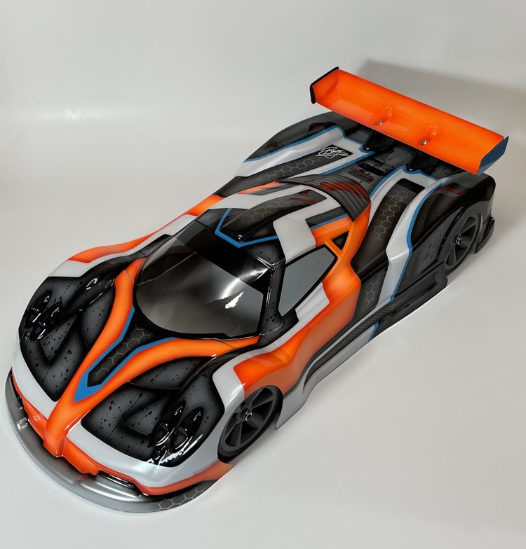 SuperRad SuperZGT 1/10 USGT Touring Car body
