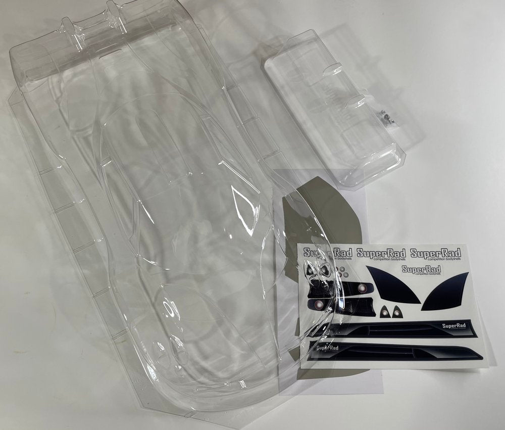 SuperRad SuperZGT 1/10 USGT Touring Car body