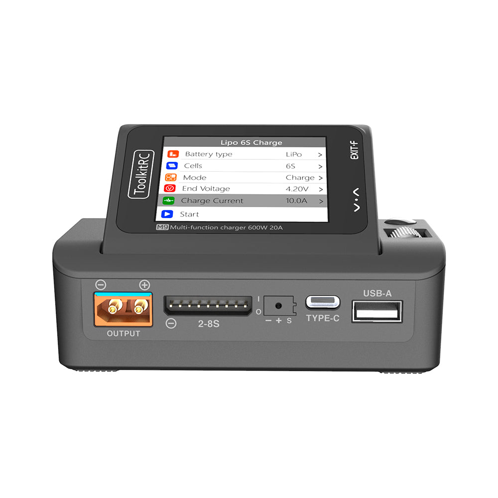 ToolkitRC M9 LiPo 1-8S 25A Charger DC 7-35V