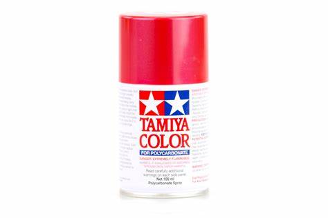 Tamiya Polycarbonate Spray Paint PS-15 Metallic Red