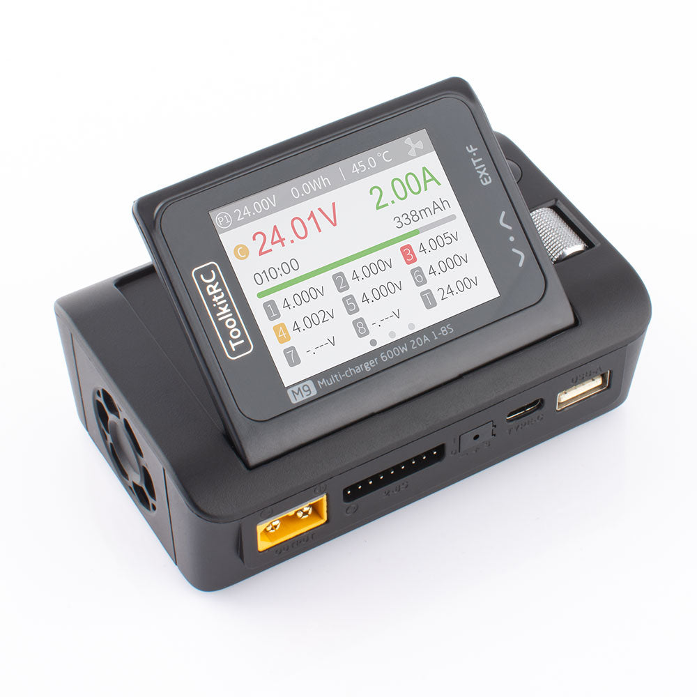 ToolkitRC M9 LiPo 1-8S 25A Charger DC 7-35V