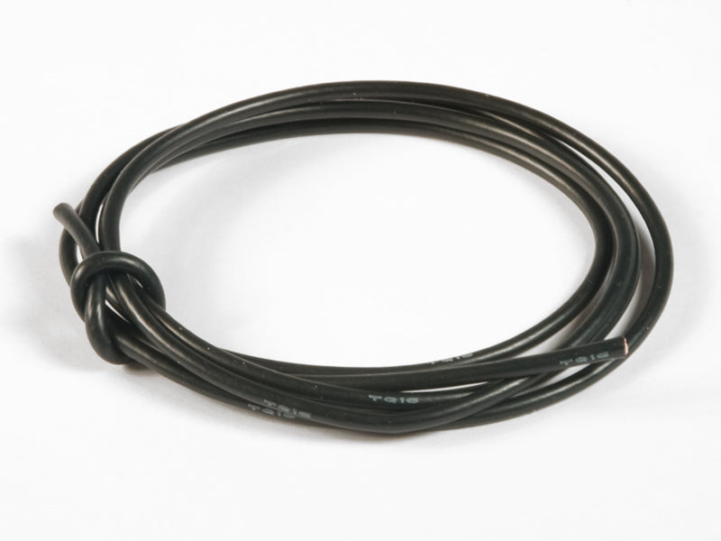 TQ Wire 16 Gauge Super Flexible Wire 3' black