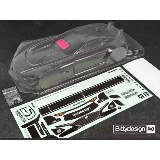 Bittydesign AHURA 1:10 GT Touring Clear Body 190mm