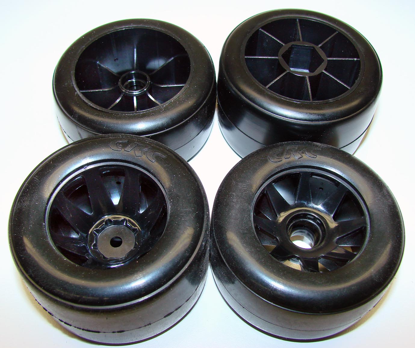 CRC Mounted F1 Rubber Tires (4)