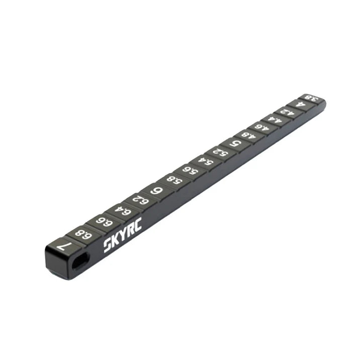 SkyRC Chassis Ride Hight Gauge 3.8 -7.0 mm (Black)
