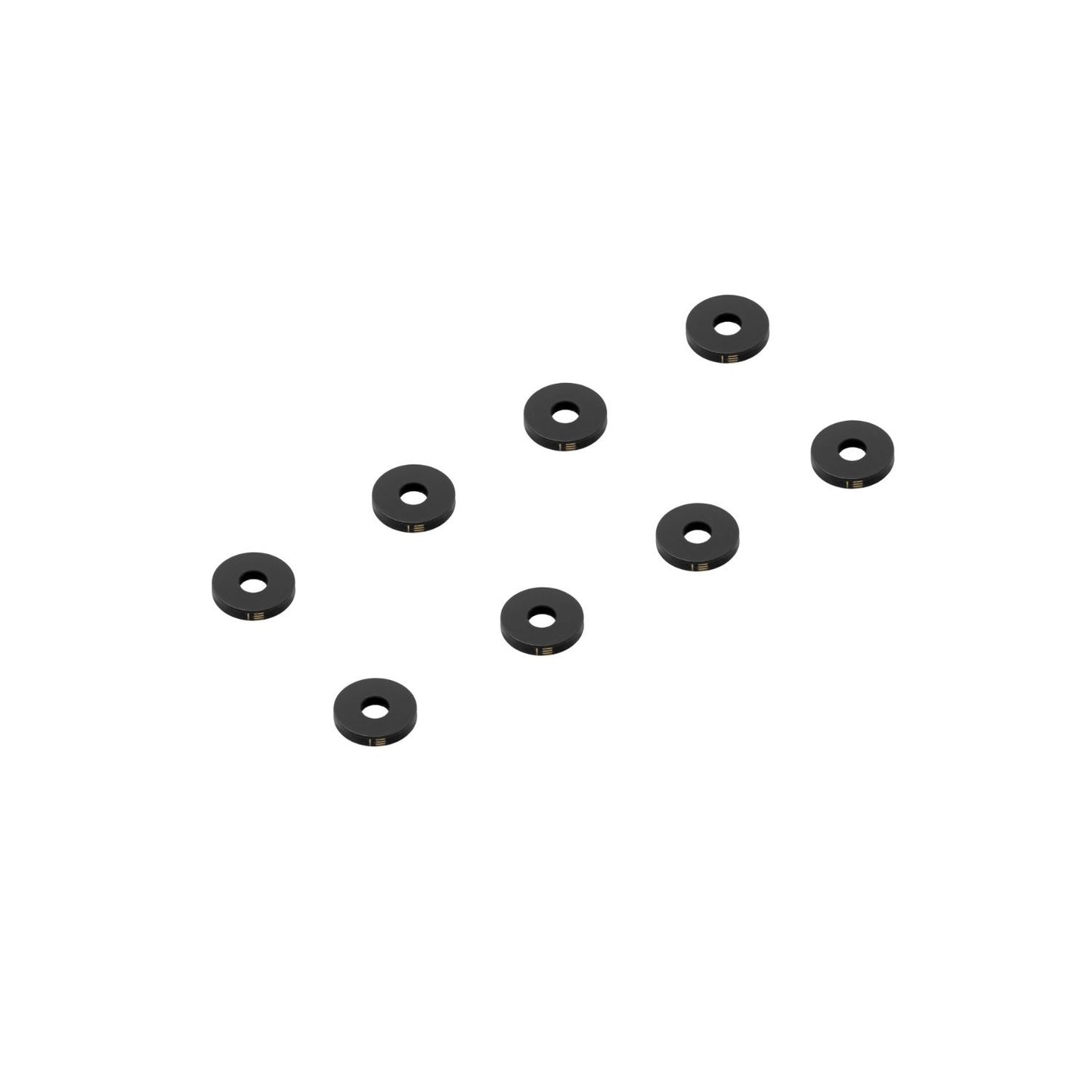 OfficinaRC Black Brass Smart Shim 3x9x1.5 mm - (8)