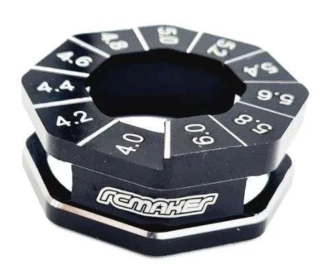 RC Maker Ultra Lite 7075 Alu Octagon Droop Gauge for 1/10th Onroad