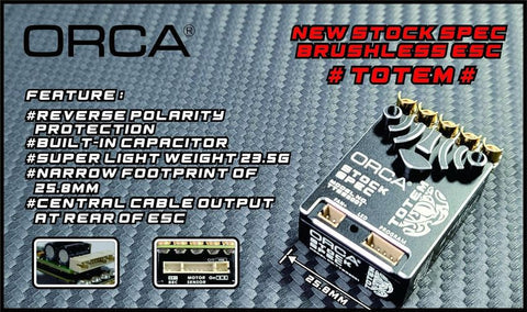 ORCA Totem Stock Spec 2S ESC