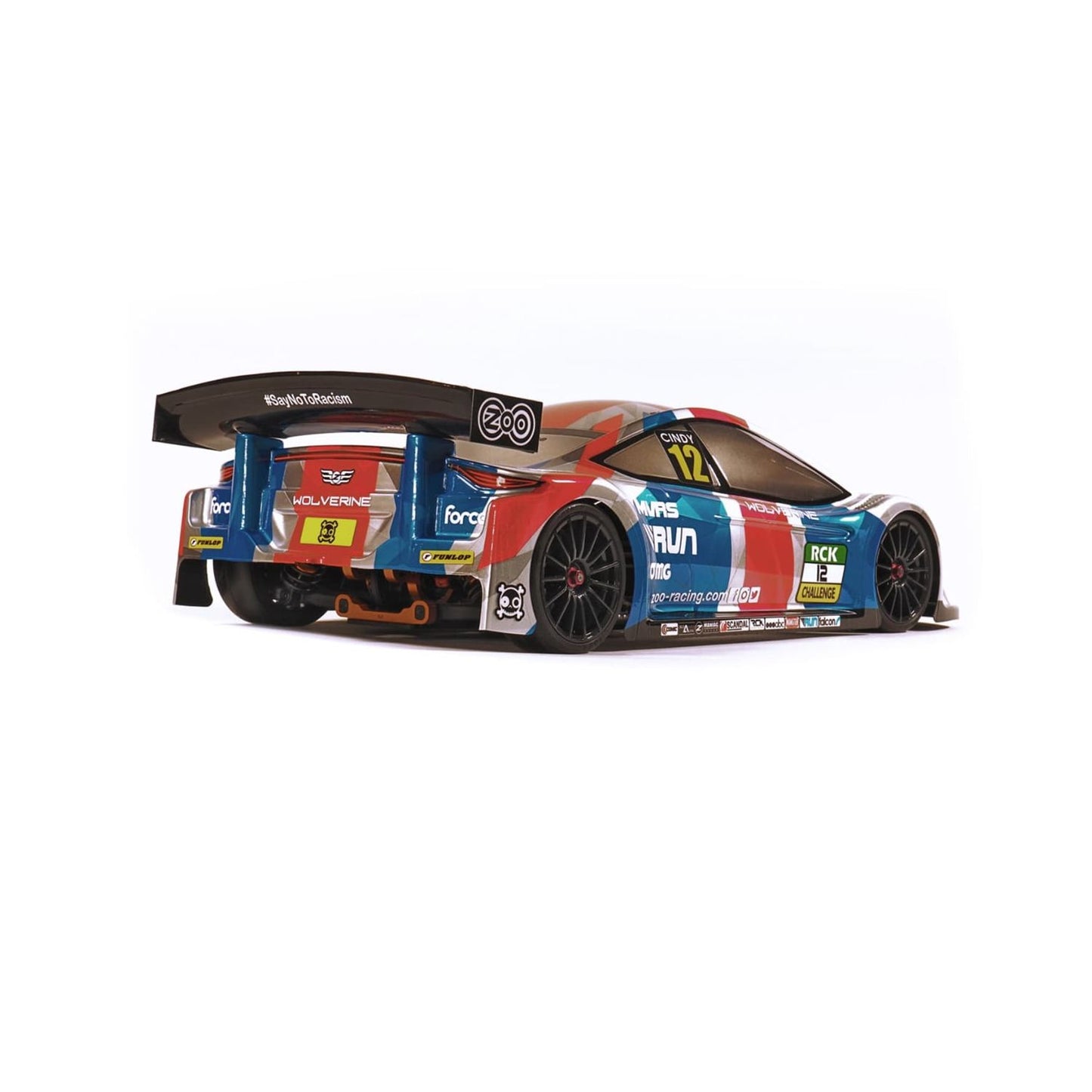 ZooRacing Wolverine MAX 1:10 Touring Car 190mm Clear Bodyshell 0.4mm Airlite