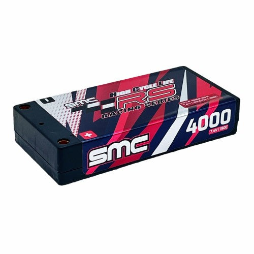 SMC 7.4V-4000mAh 150C LCG 18.5mm Shorty 5mm Inboard Hardcase
