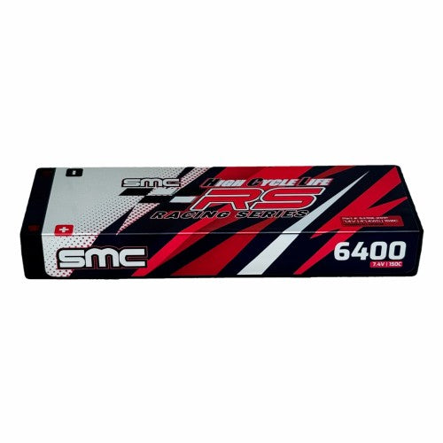 SMC HCL-RS 7.4V-6400mAh 150C LCG 5mm Inboard Hardcase