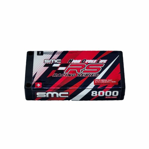 SMC 3.7V-8000mAh 150C 5mm Inboard Hardcase
