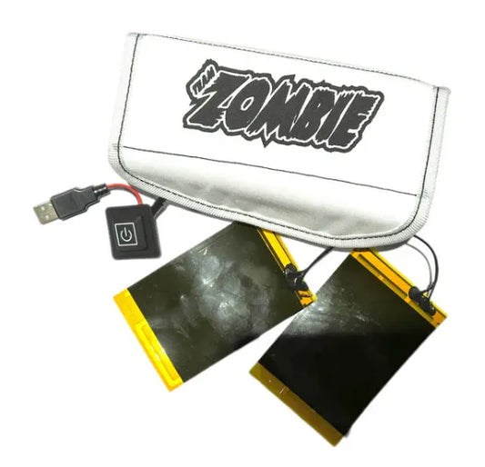 TEAM ZOMBIE LIPO BATTERY GRAPHENE HEATER W SAFETY CHARGING POUCH V3 (ULTRA THICK)